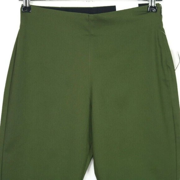 Old Navy Wow Pants Skinny Ankle Crop Olive Green‎ Chinos Stretch 4 - Picture 8 of 12